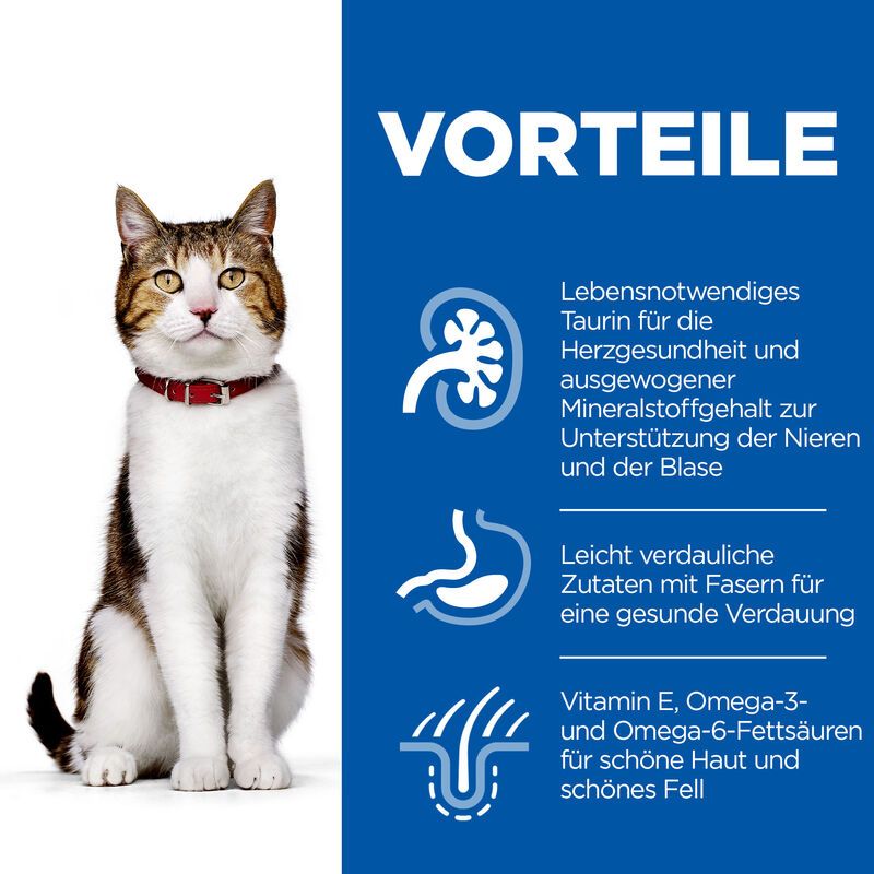  Hills Science Plan Feline Mature Adult 7+ Trockenfutter Für Katzen 10 Kg Huhn Trockenfutter