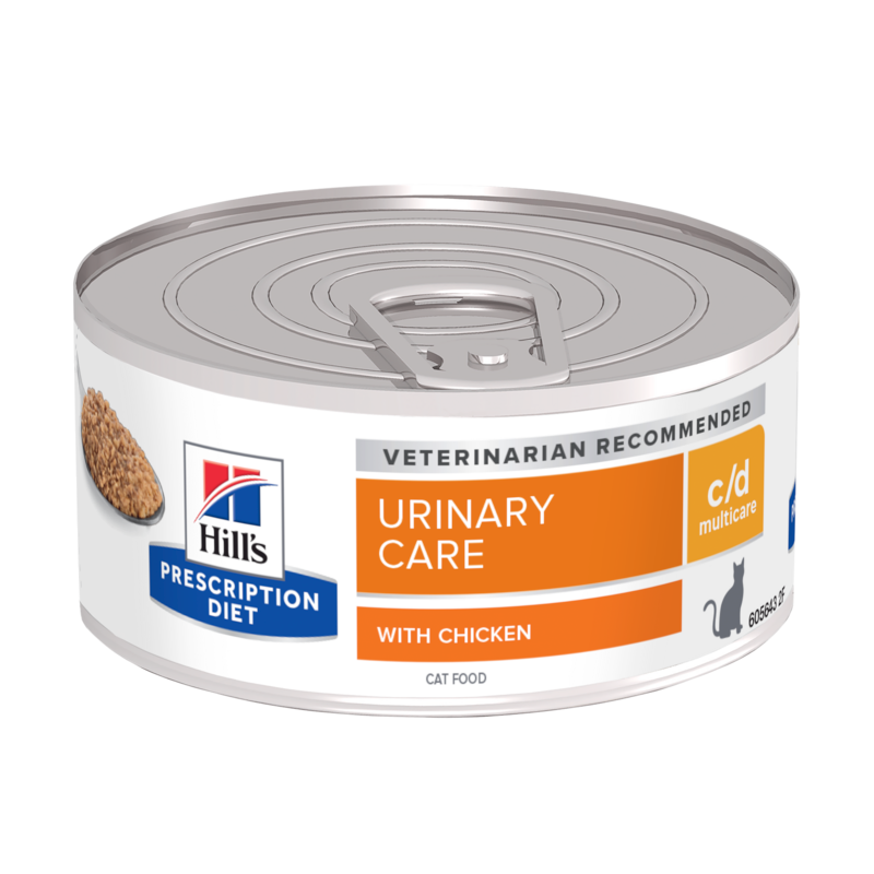  Hills C/d Multicare Feline Dosenfutter Für Katzen 24 X 156 G Feingehackt Dosenfutter Für Katzen