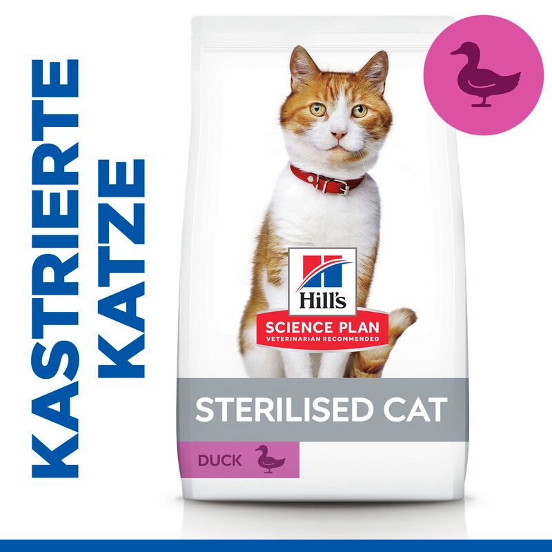  Hills Science Plan Feline Sterilised Cat Adult Huhn Trockenfutter 10 Kg Huhn Trockenfutter