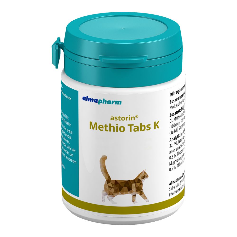  Almapharm Astorin Methio Tabs K Für Katzen 200 Tabletten Dose Für Katzen