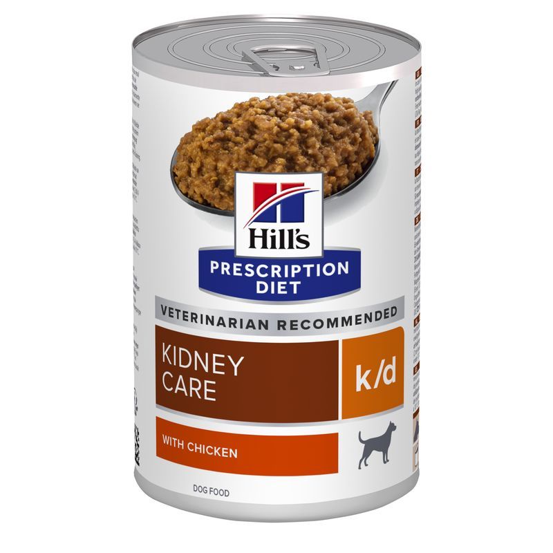  Hills K/D Für Hunde Dosenfutter Mit Huhn 12 X 370 G Dosenfutter Für Hunde