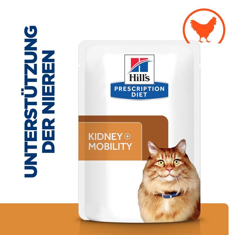  Hills K/d + Mobility Frischebeutel Für Katzen 12 X 85 G Frischebeutel Für Katzen