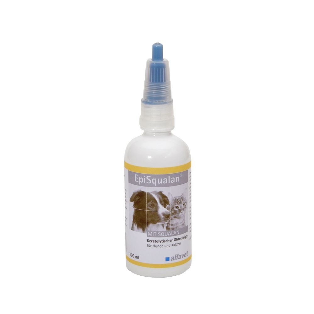  Alfavet EpiSqualan Ohrreiniger Für Hunde Und Katzen 50 Ml Flasche