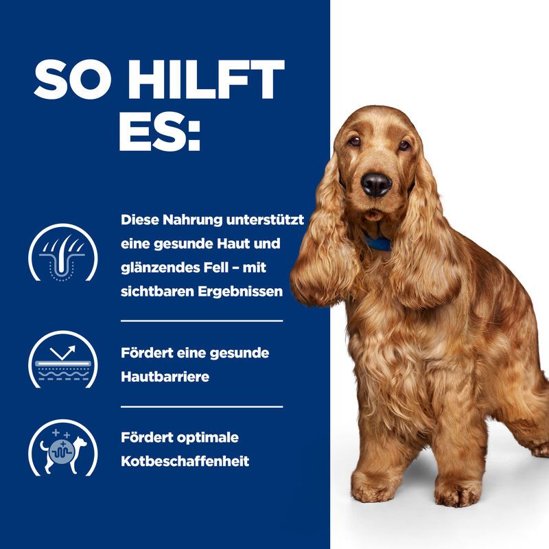  Hills Z/D ActivBiome+ Hundefutter Bei Futtermittelallergie 3 Kg ActivBiome+ Trockenfutter Für Hunde