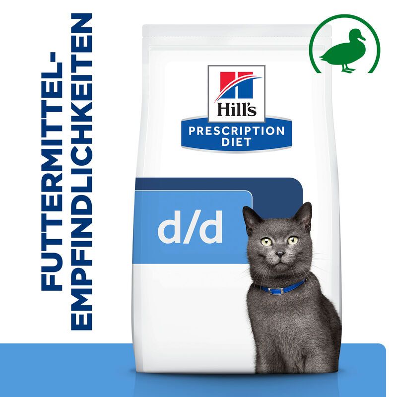  Hills D/d Katze Trockenfutter Für Sensible Katzen 1,5 Kg D/d Ente Mit Grünen Erbsen
