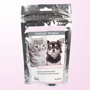  Alfavet FeliGum Gingiva Für Katzen Und Kleine Hunde 120 G FeliGum Gingiva