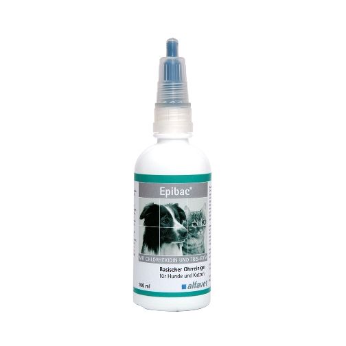  Alfavet Epibac Ohrreiniger Für Hund Und Katze 100 Ml Ohrreiniger