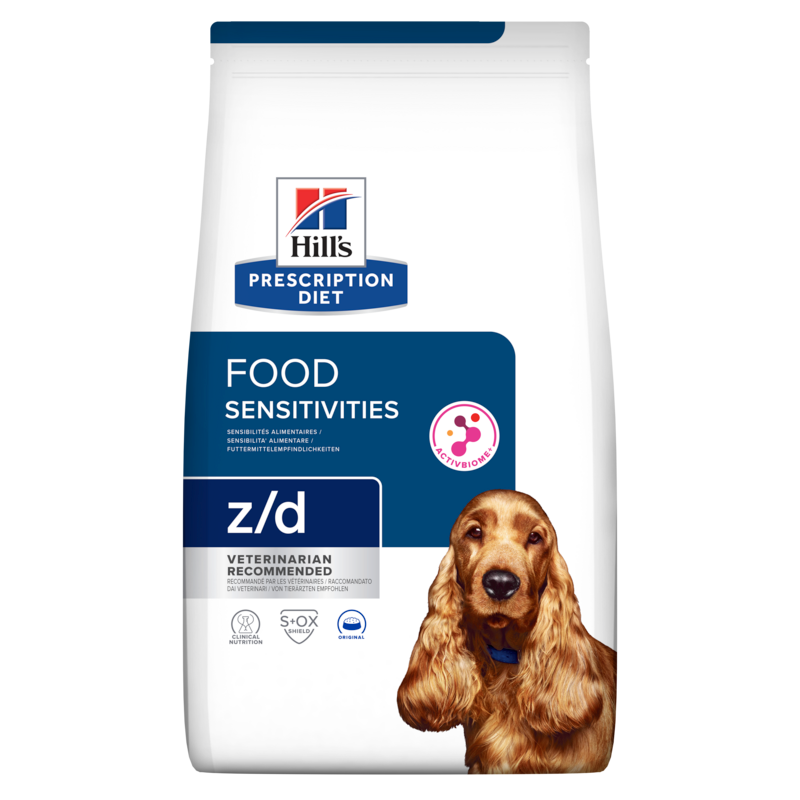  Hills Z/D ActivBiome+ Hundefutter Bei Futtermittelallergie 3 Kg ActivBiome+ Trockenfutter Für Hunde