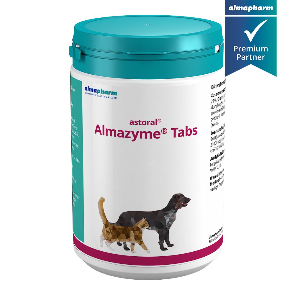  Almapharm Almazyme Tabs Für Hund + Katze 125 Almazyme Tabs