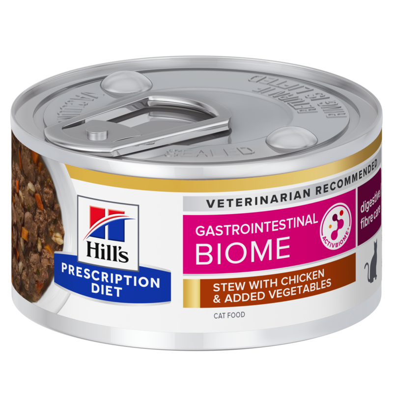  Hills Prescription Diet Feline Gastrointestinal Biome Ragout In Dosen Für Katzen 24 X 82 G Ragout In Dosen Für Katzen